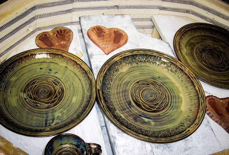 Handmade pottery piece by Heaven In Earth Pottery