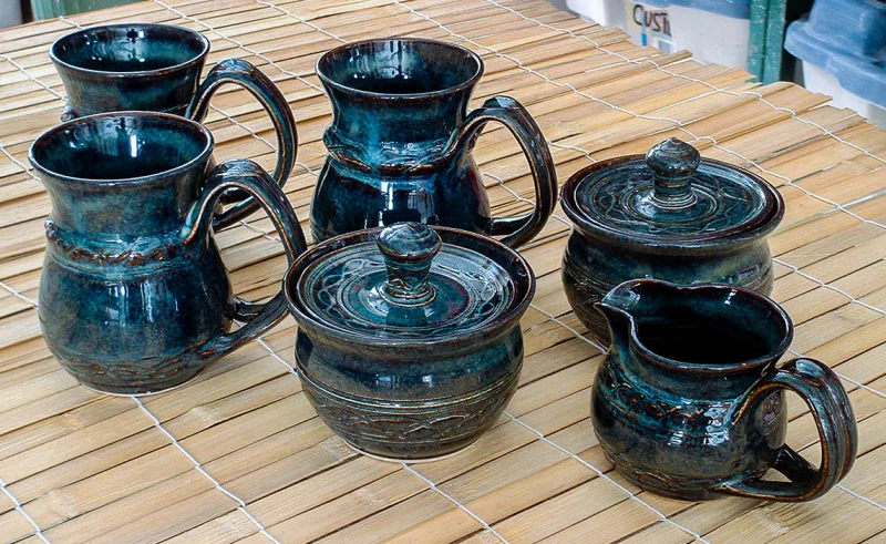 Handmade pottery piece by Heaven In Earth Pottery
