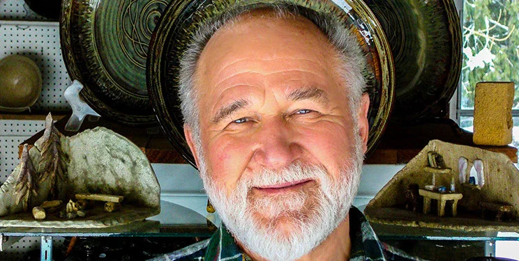 Stephen Plant, potter at Heaven In Earth Pottery