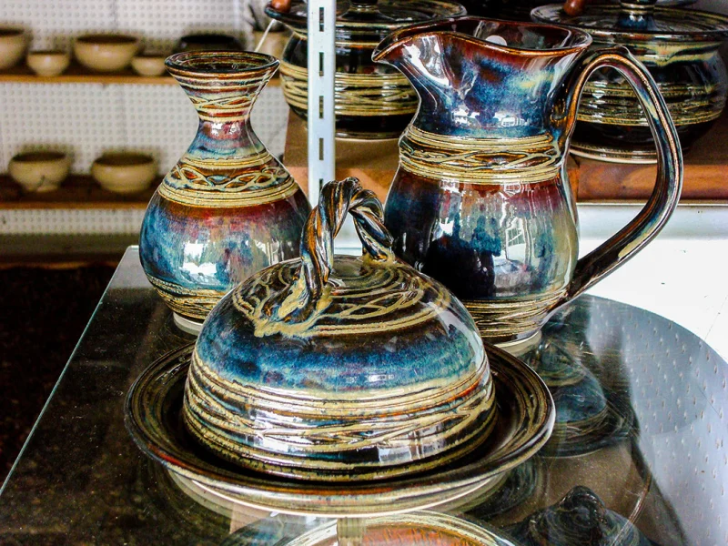 Handmade pottery piece by Heaven In Earth Pottery