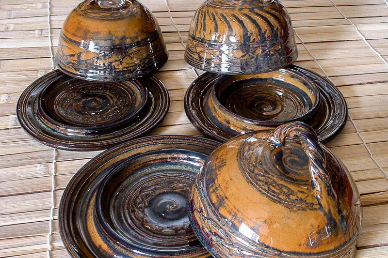 Handmade pottery piece by Heaven In Earth Pottery