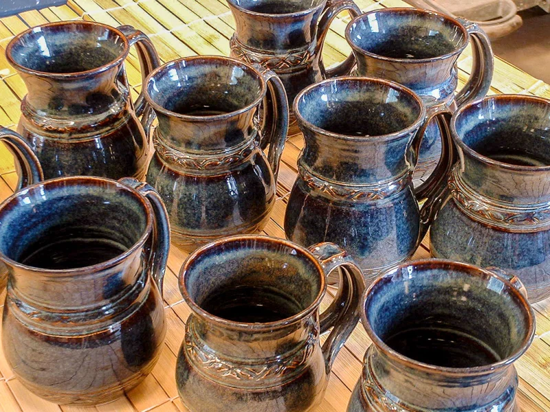 Handmade pottery piece by Heaven In Earth Pottery