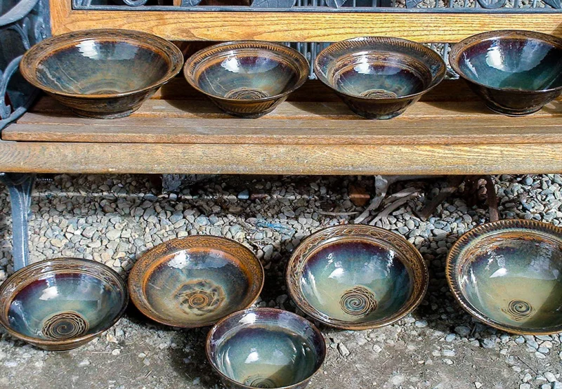 Handmade pottery piece by Heaven In Earth Pottery