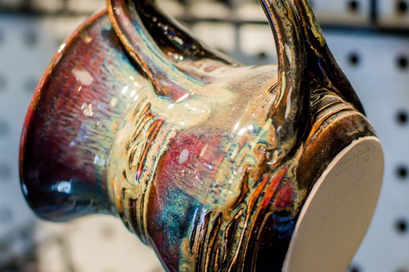 Handmade pottery piece by Heaven In Earth Pottery