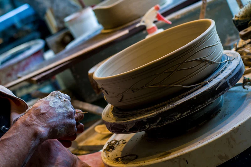 Handmade pottery piece by Heaven In Earth Pottery